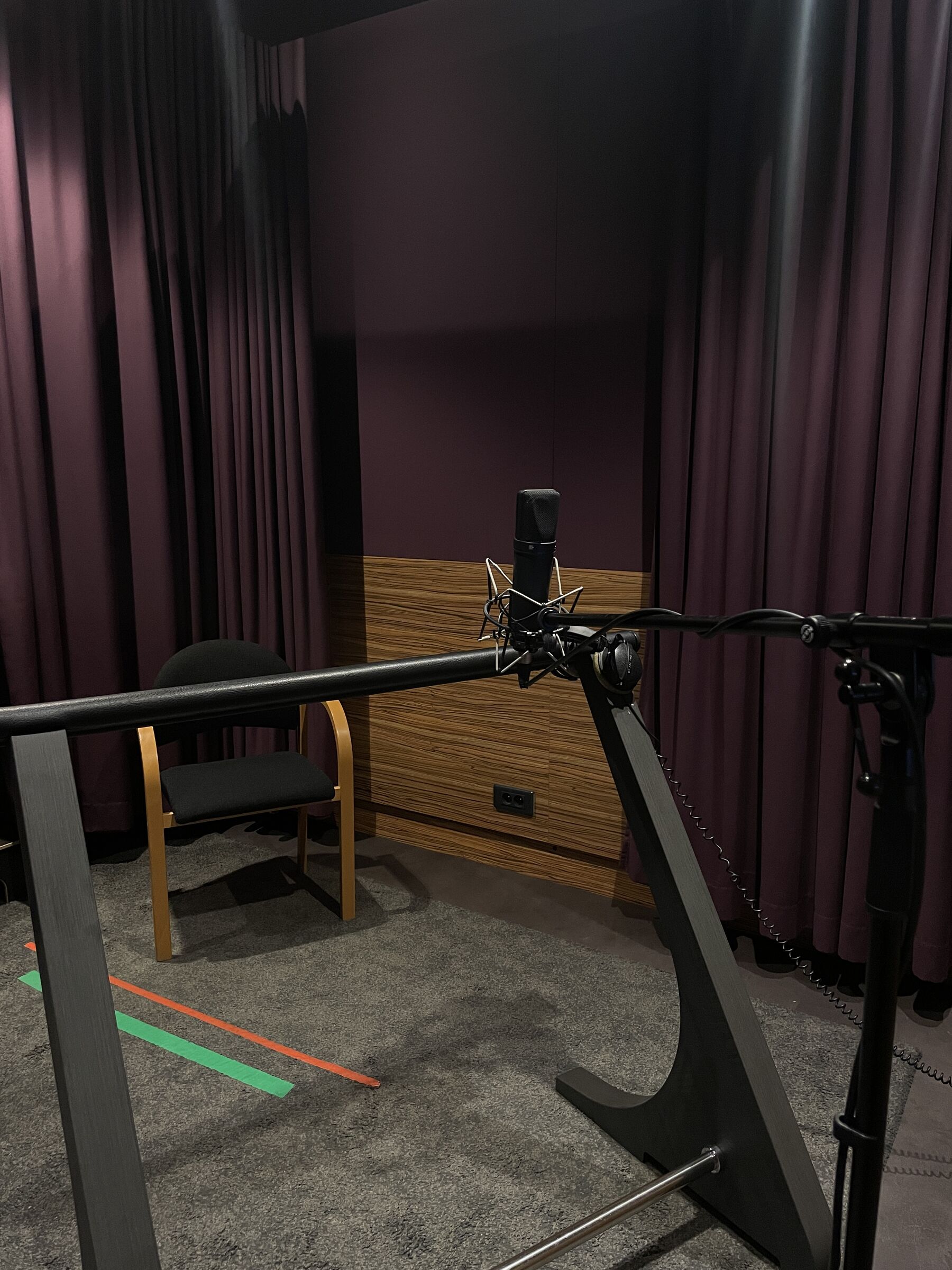 Voice booth