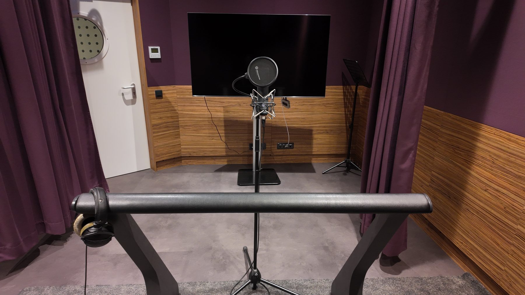 Dubbing booth