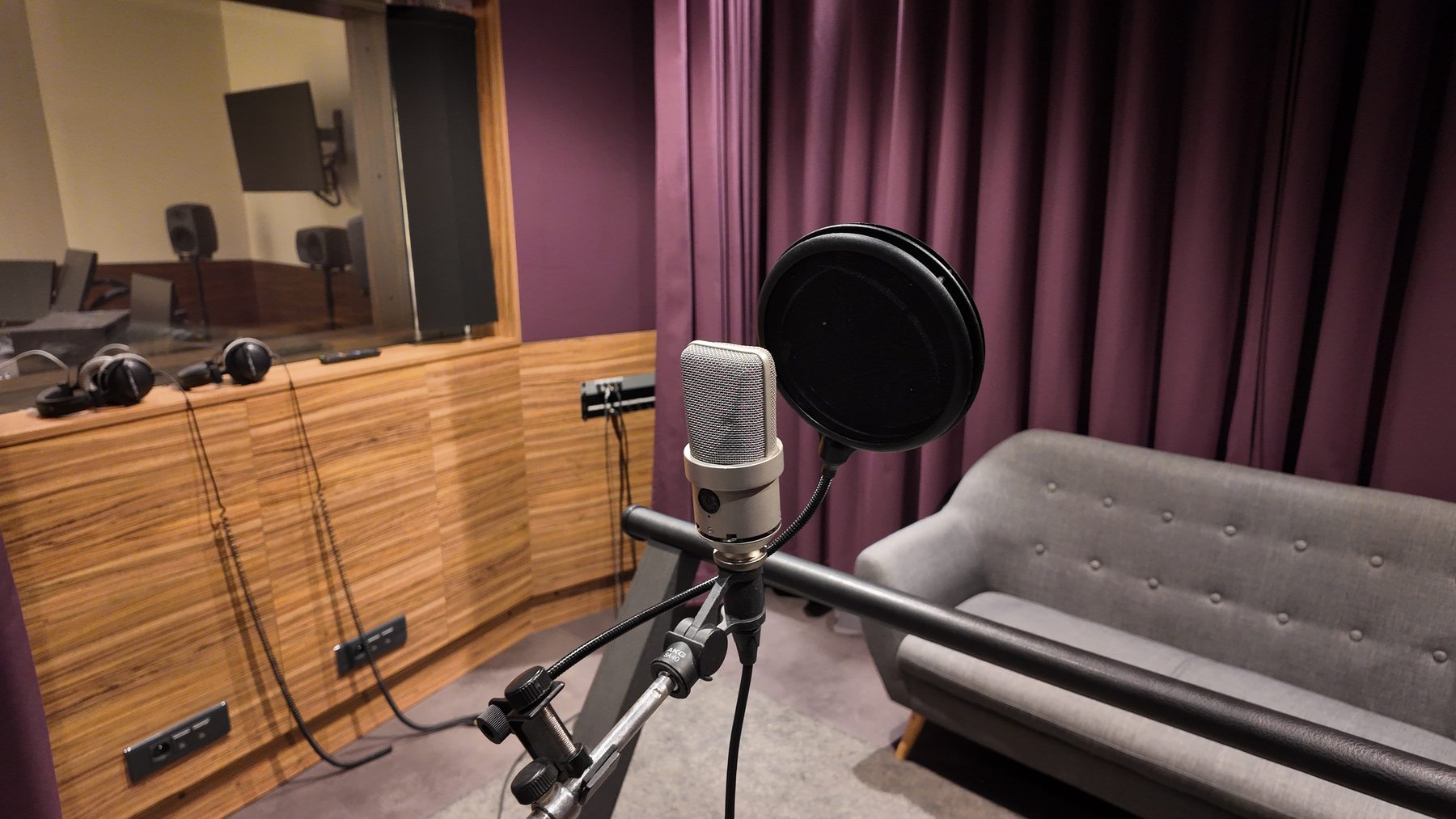 Voice booth
