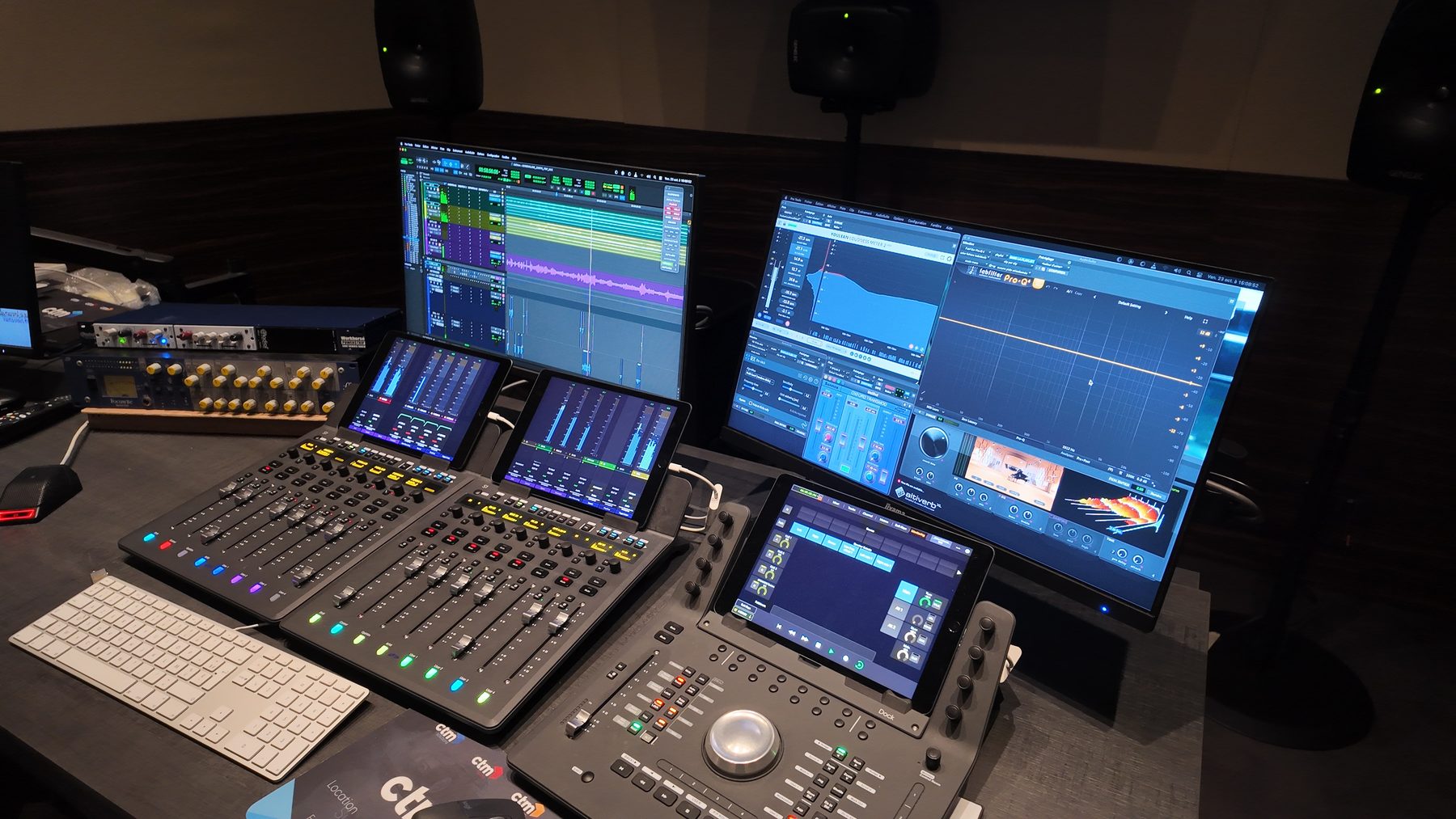 Mixing control room