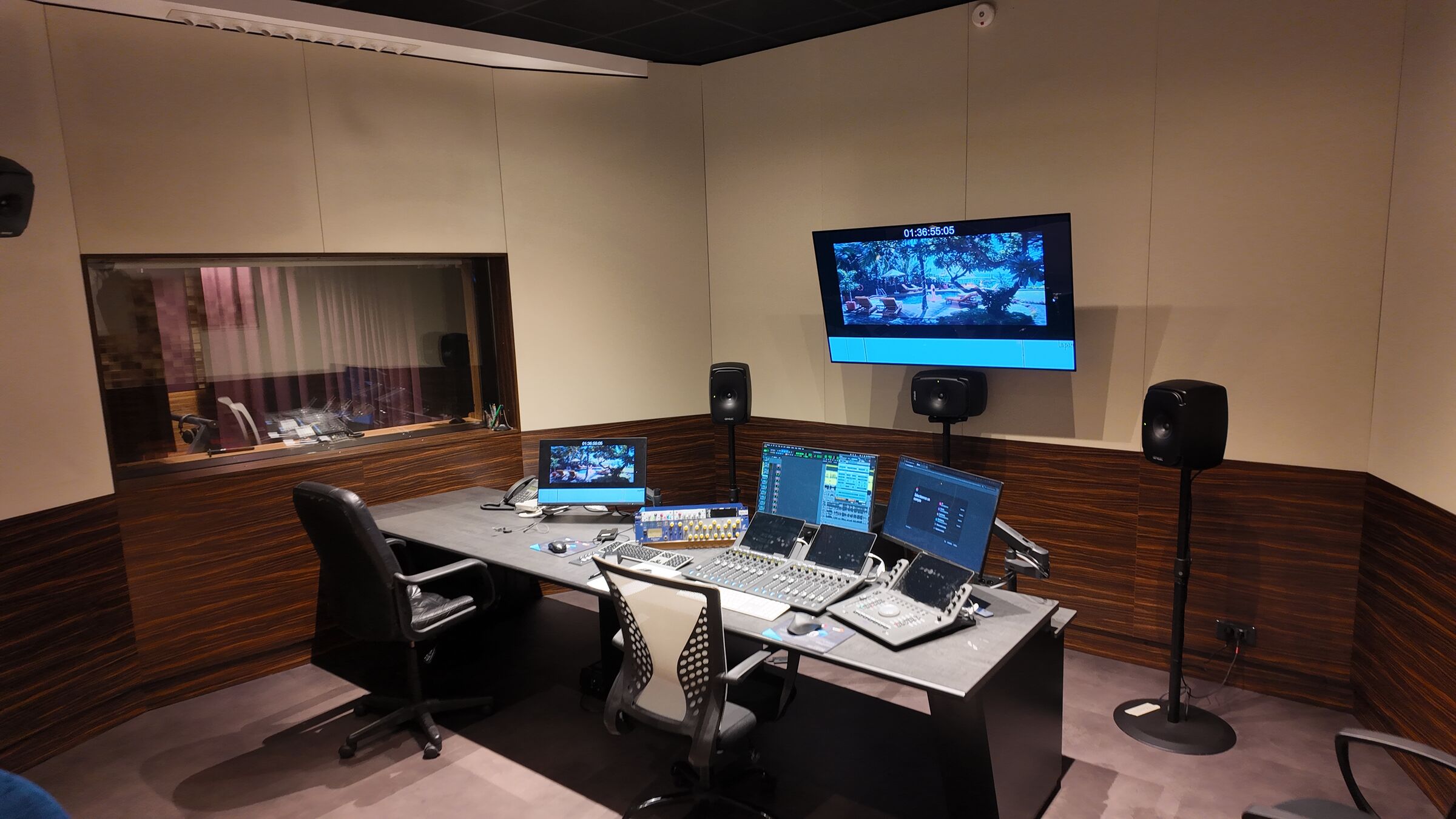 Recording control room
