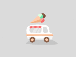 Ice Cream Truck by Dennis Hoogstad